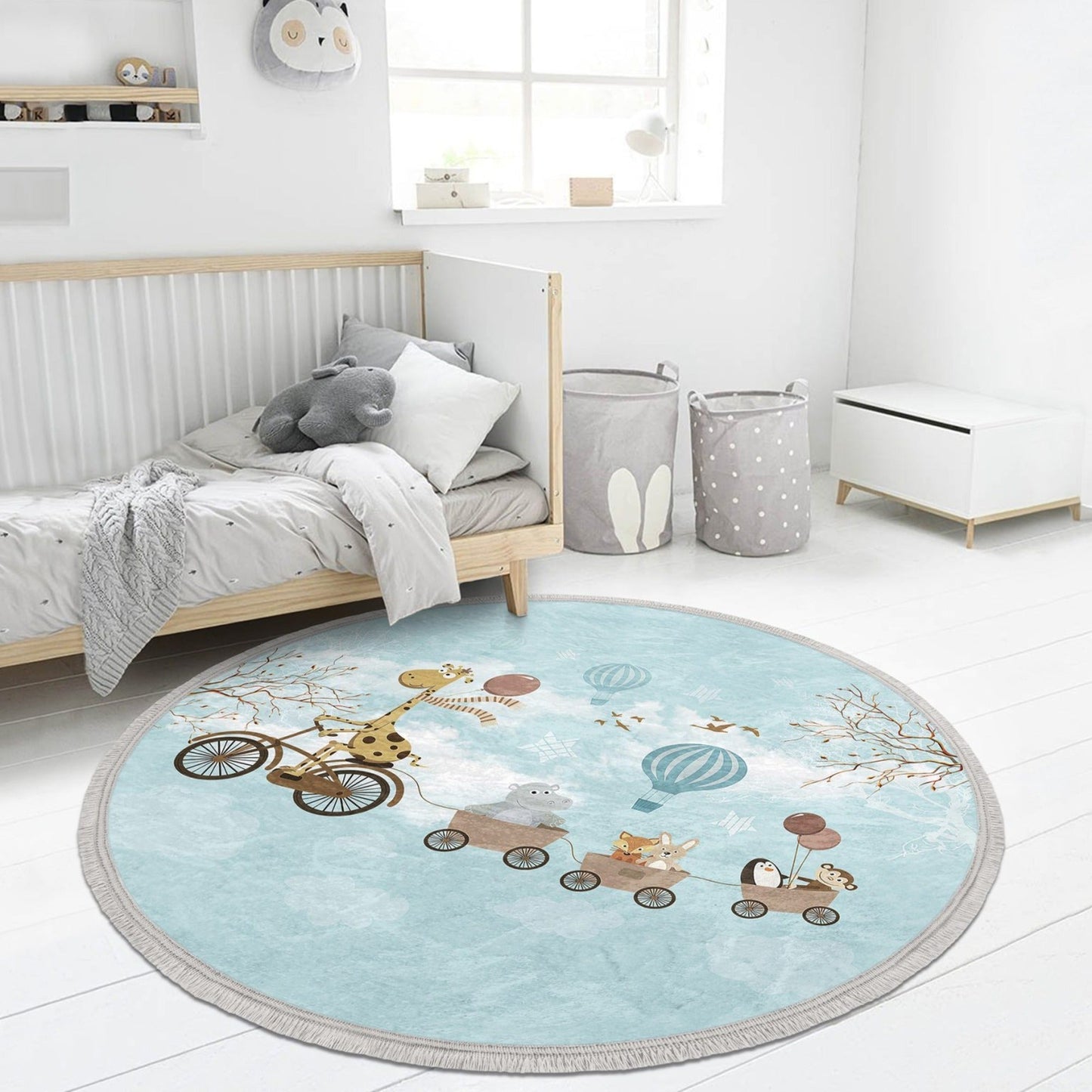 Animals Nursery Rug