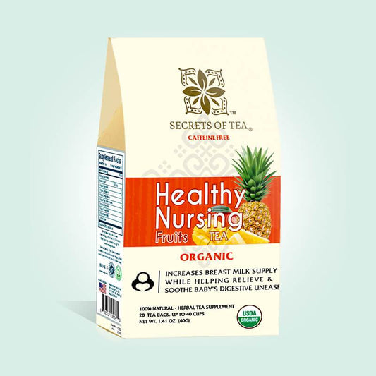 Lactation Tea- Fruit Nursing Tea: 40 Servings