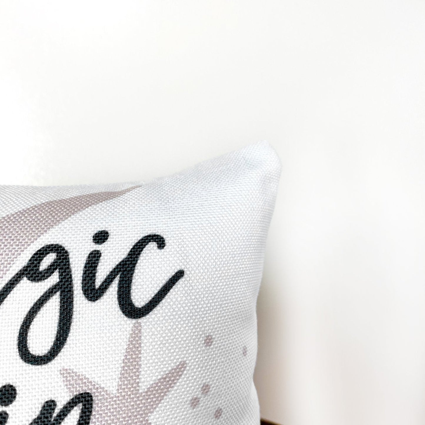 Magic is in You Moon and Stars | Throw Pillow Cover  | Baby Nursery